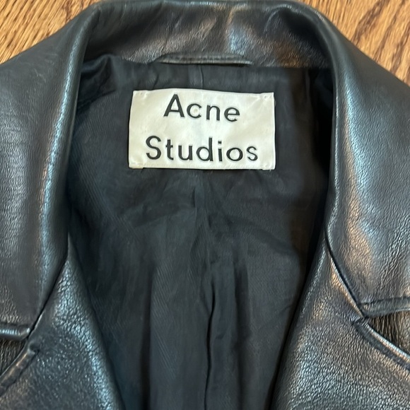 Acne Studios More leather jacket - Picture 6 of 7